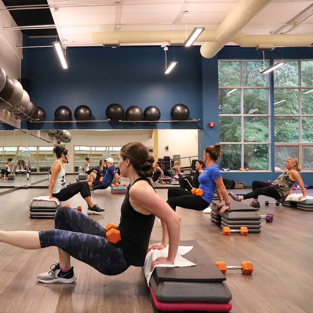 Group fitness classes at Club Fit