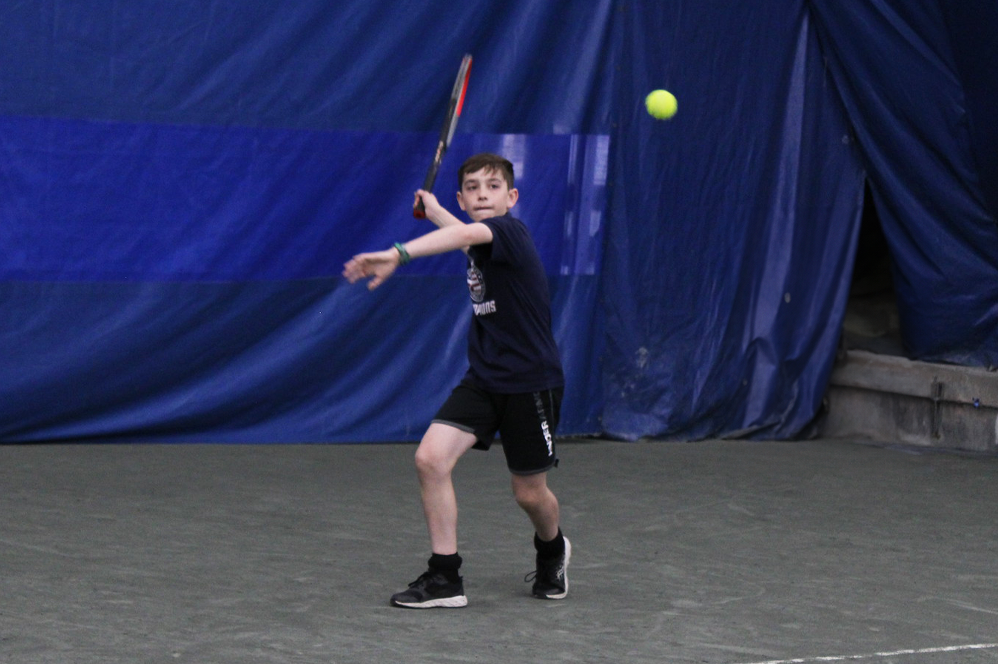 Indoor and outdoor tennis at Club Fit