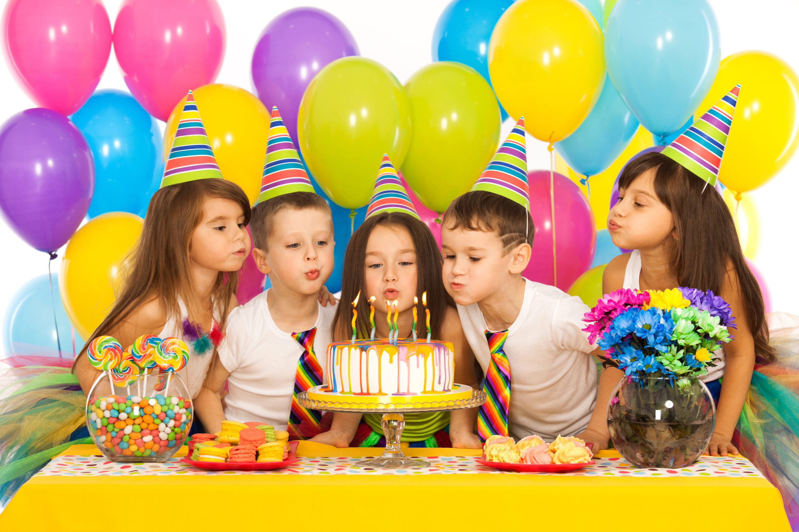 Kids celebrating at Club Fit