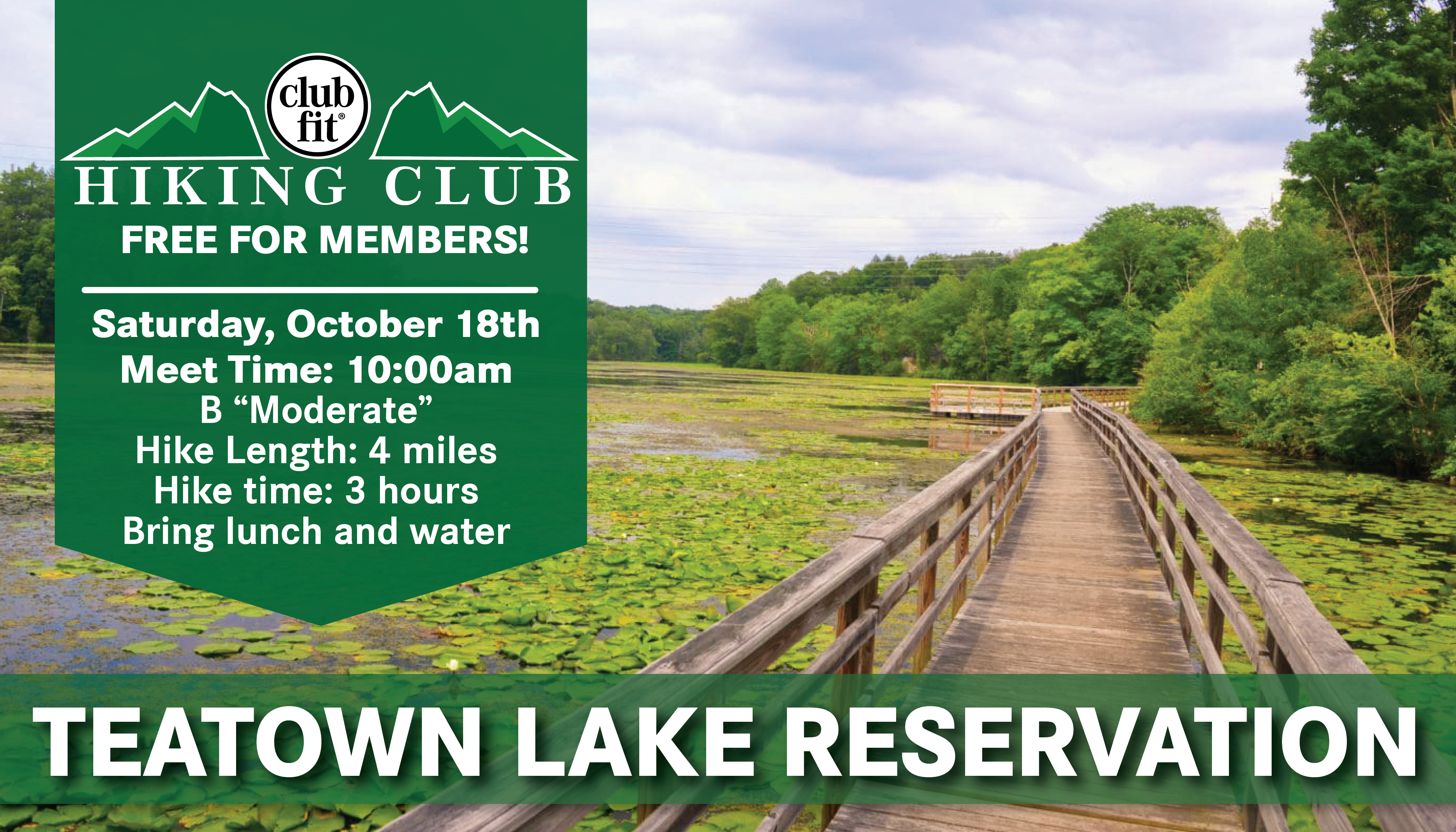 Teatown Lake Reservation Hike