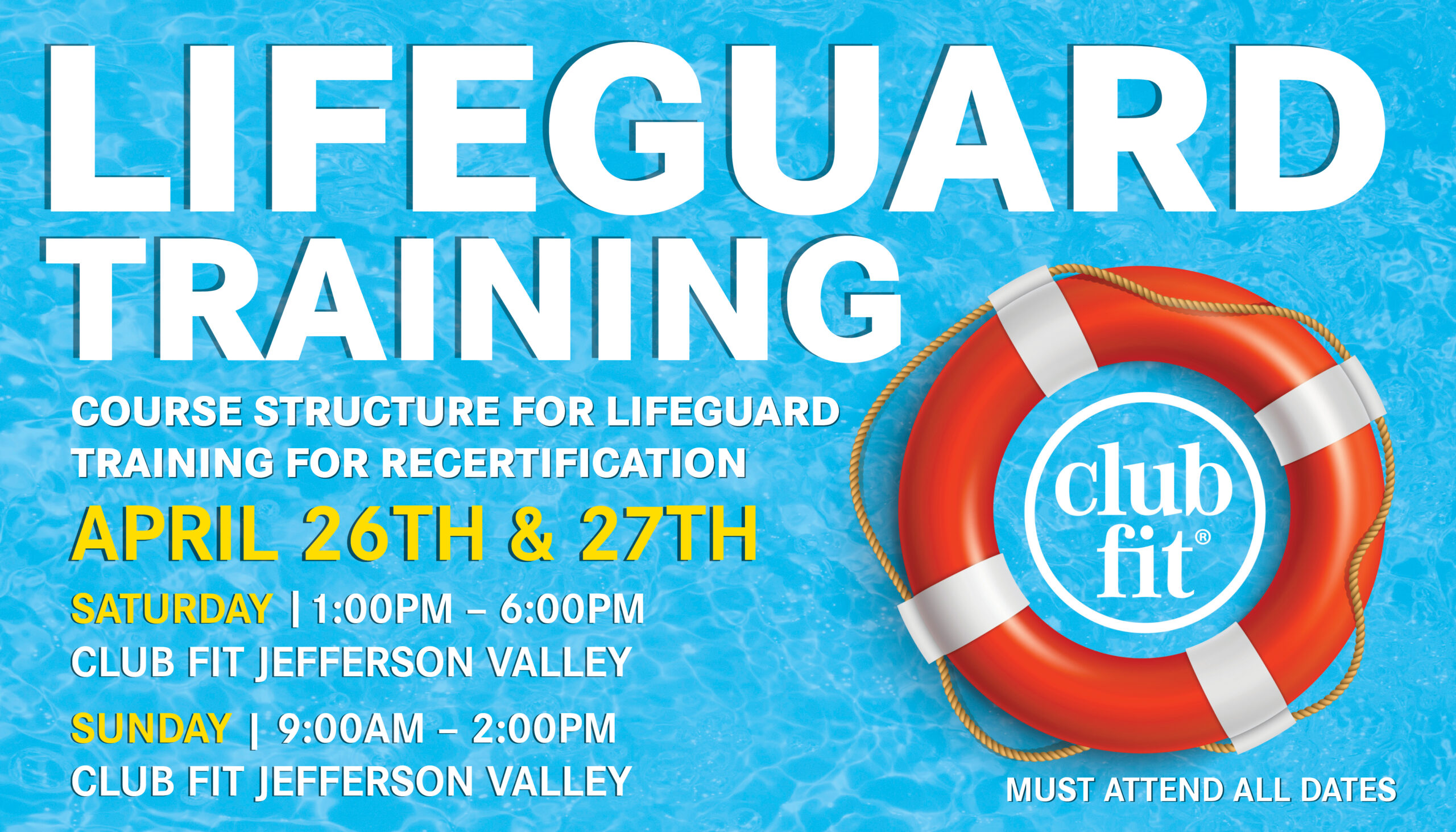 Lifeguard Training Recertification