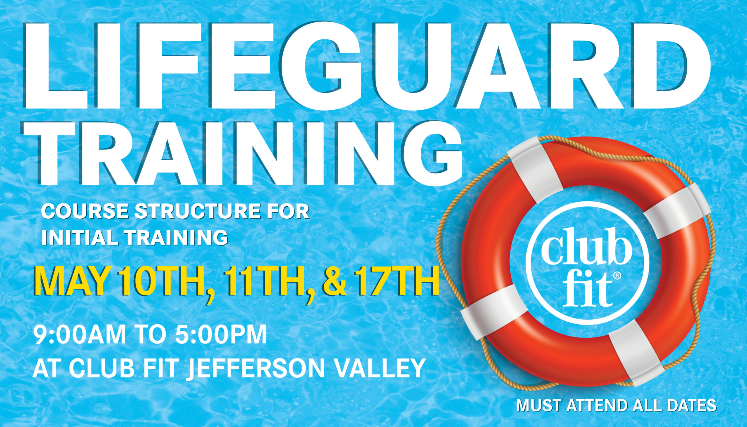 Lifeguard Initial Training