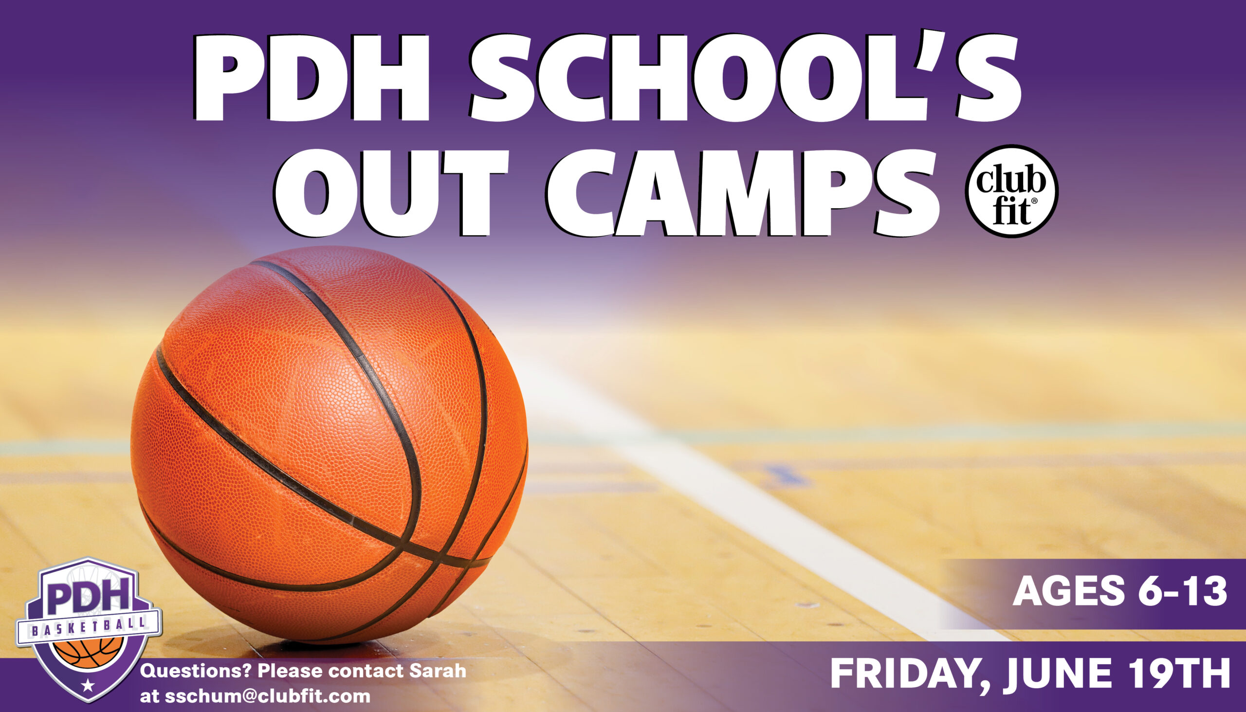 PDH Basketball School’s Out Camp