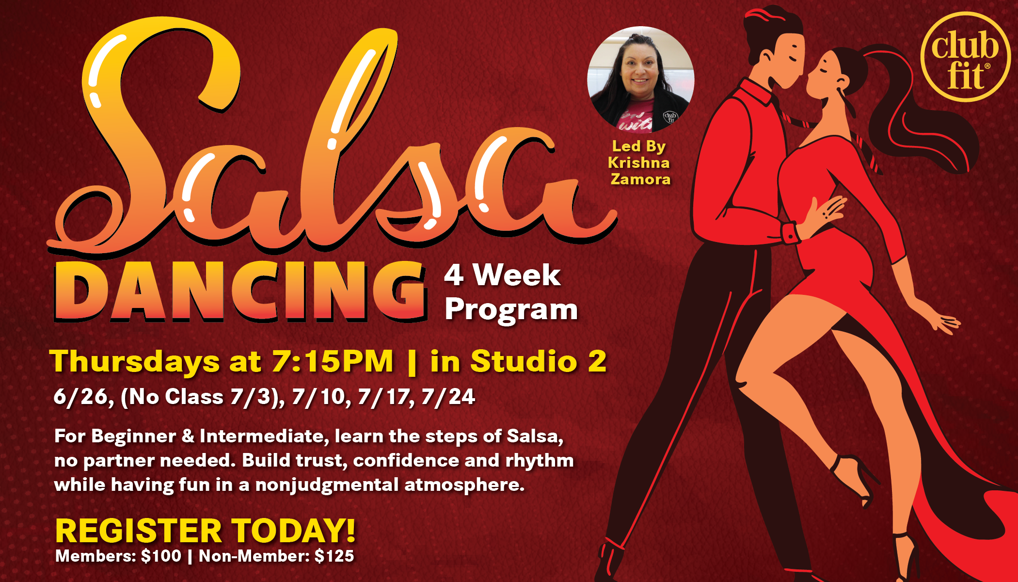 4 week Salsa Program