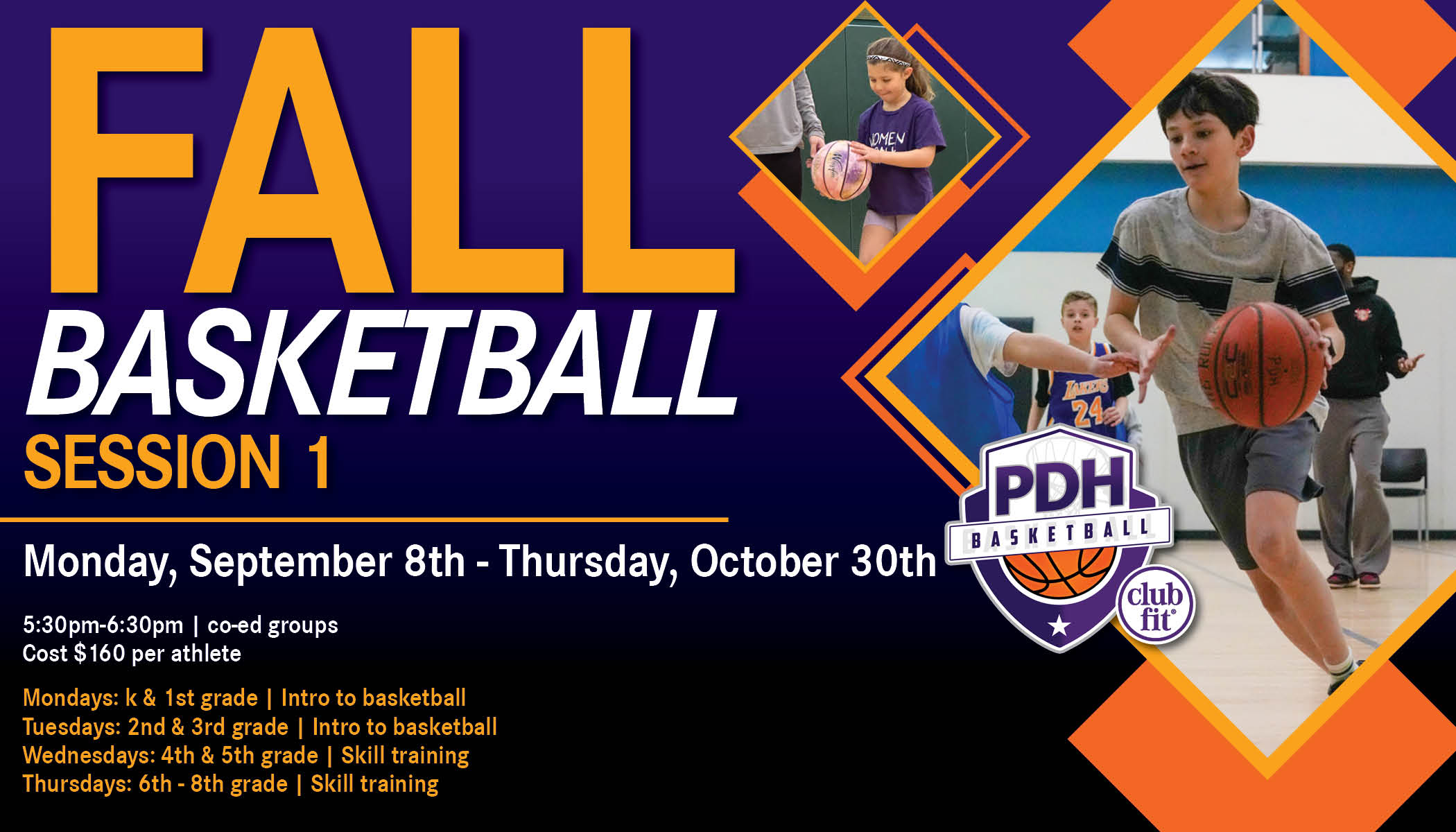 PDH Fall Basketball Session 1