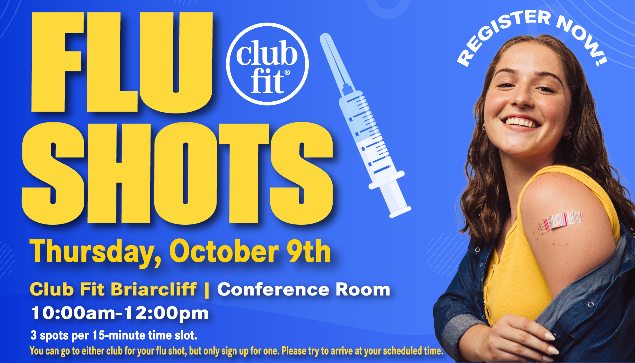2025 Flu Shot Clinic – BRC