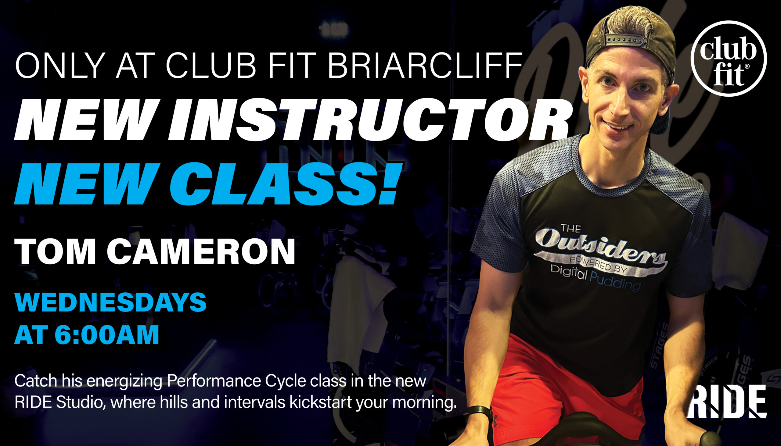 ⭐New Class & Instructor – Tom Cameron