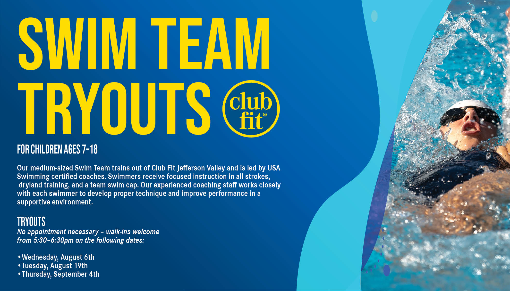 Swim Team Tryouts