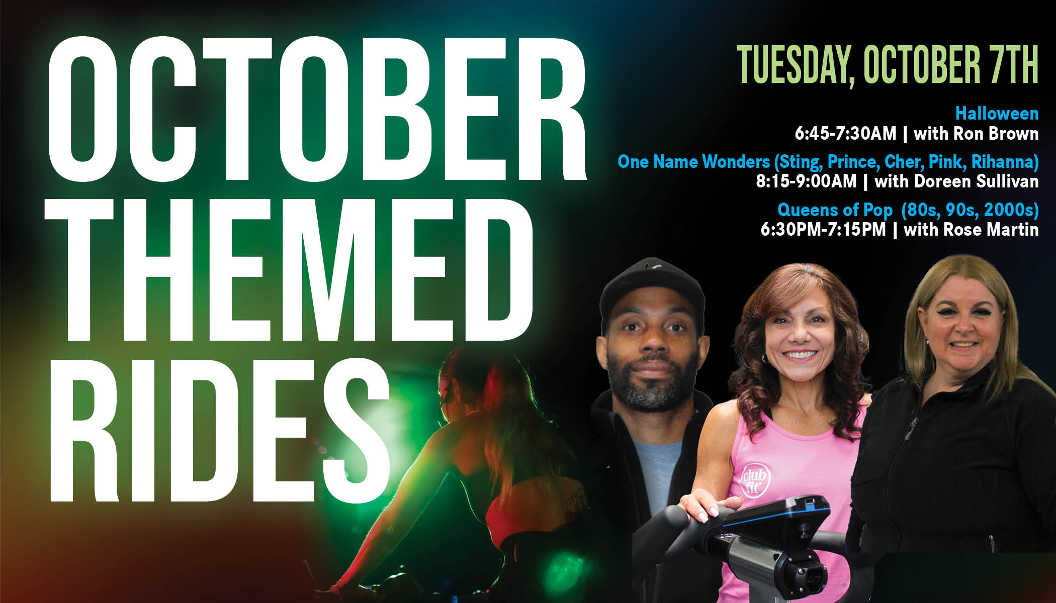 October Themed Rides
