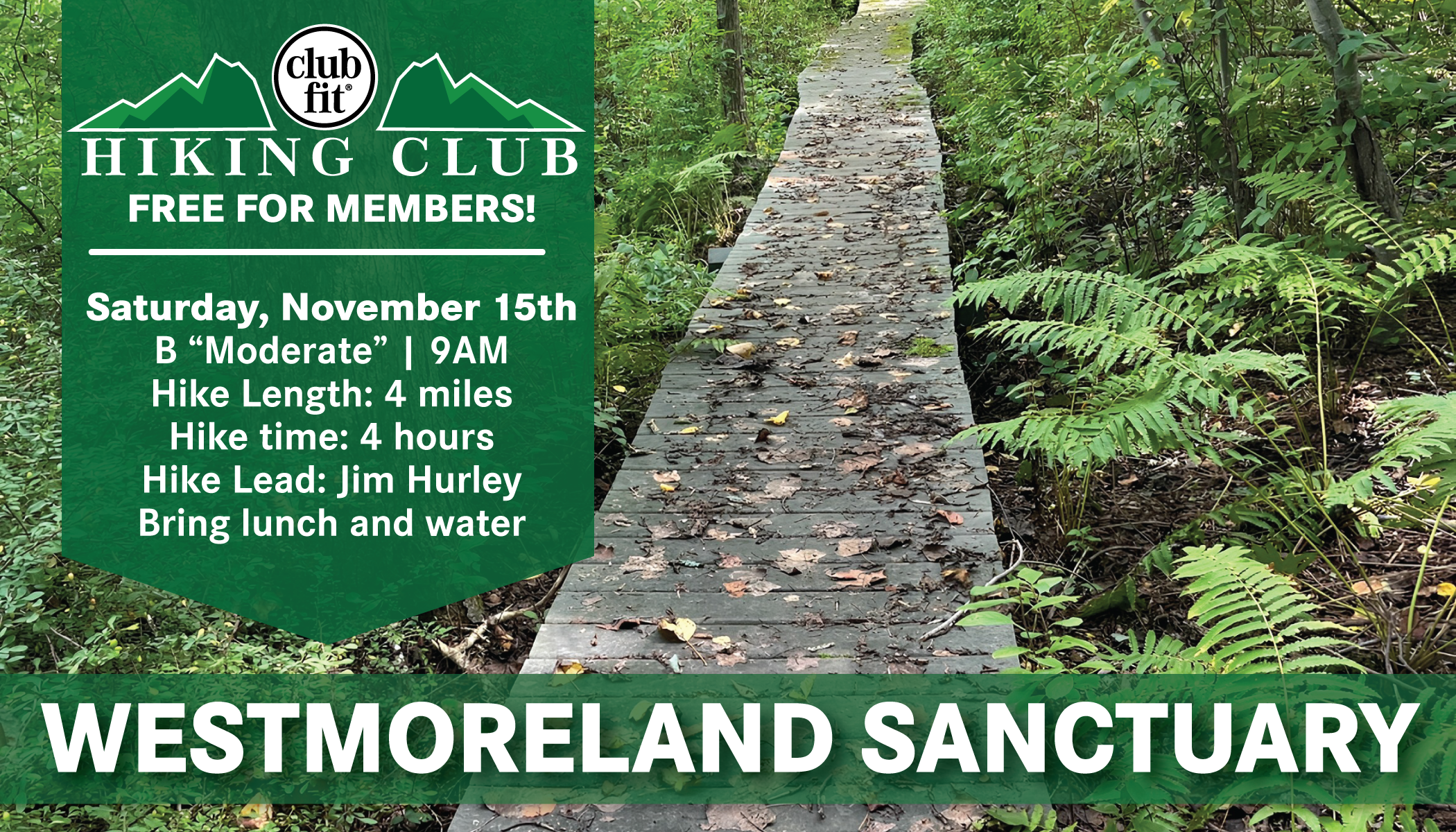 Westmoreland Sanctuary Hike