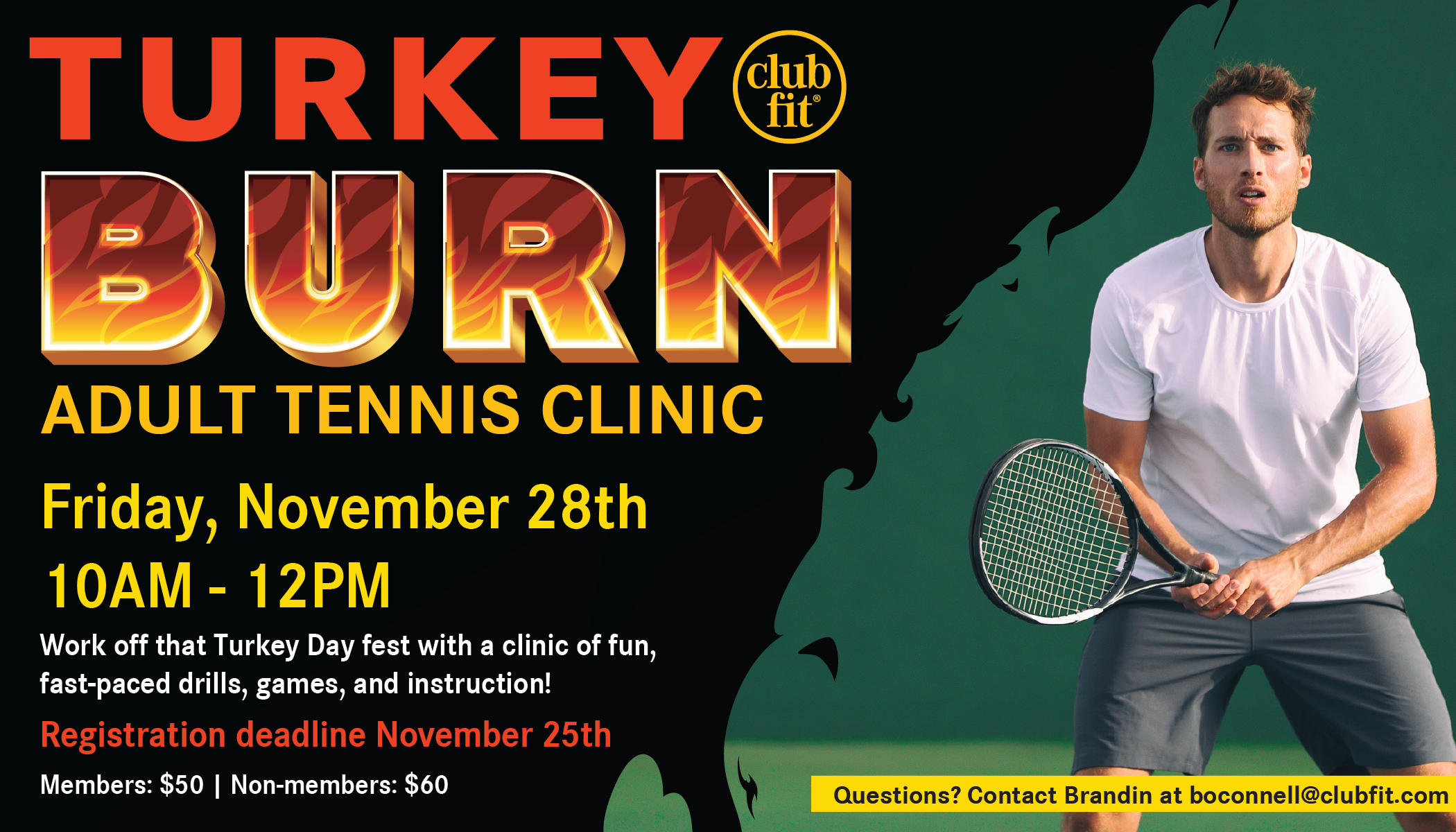 Annual Tennis Turkey Burn