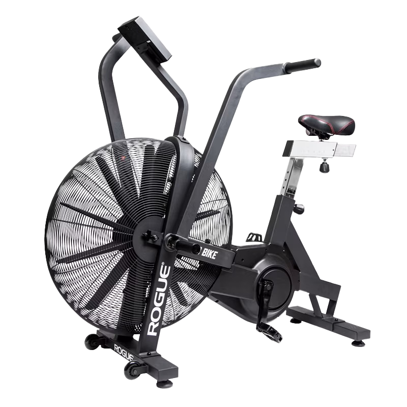 Assault bike inside the Triibe training space