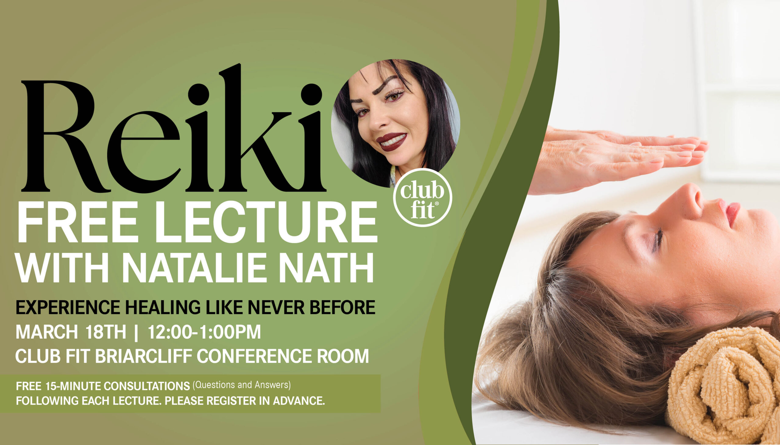 Free Reiki Lecture & Consults