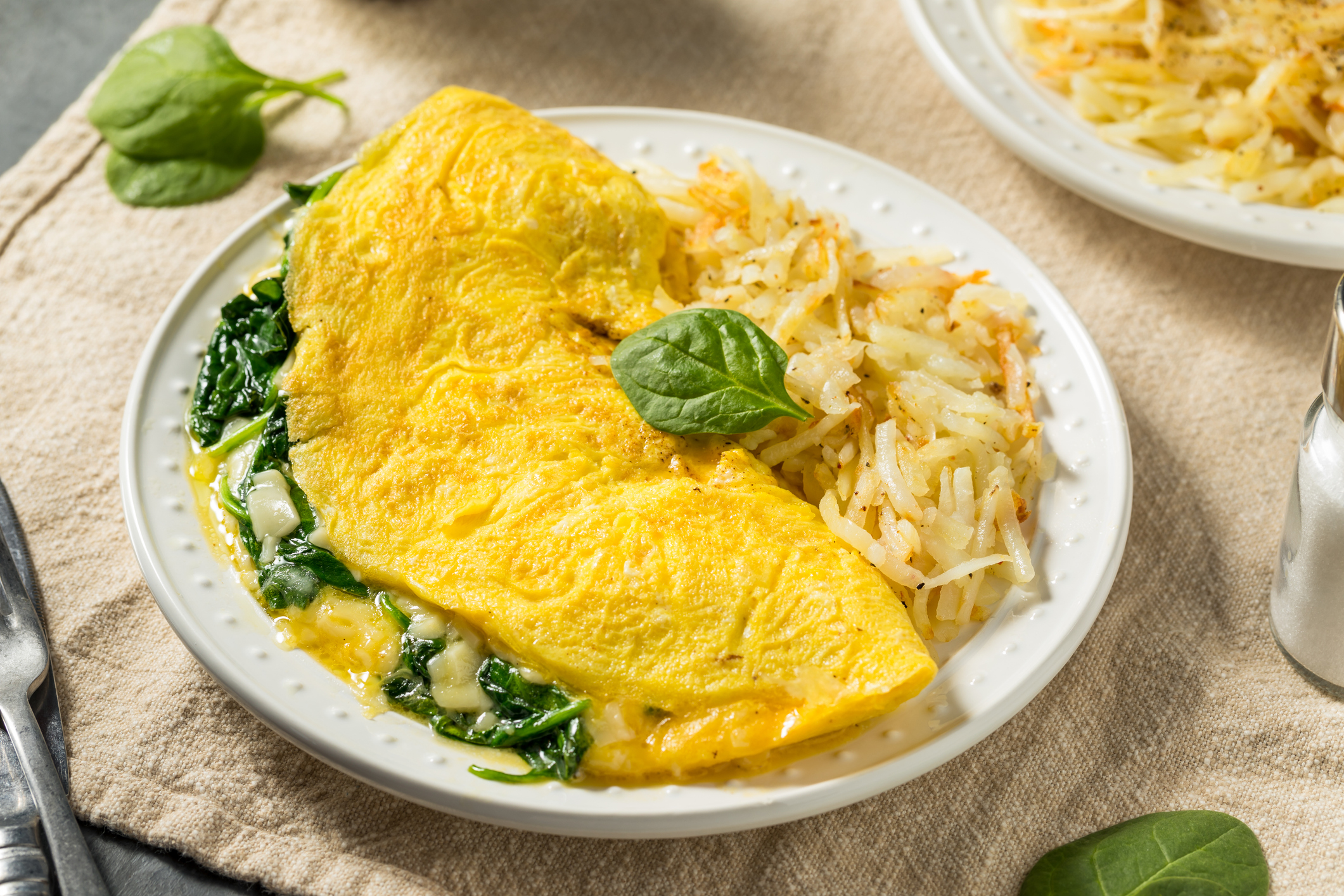 Breakfast eggs at Club Fit Café