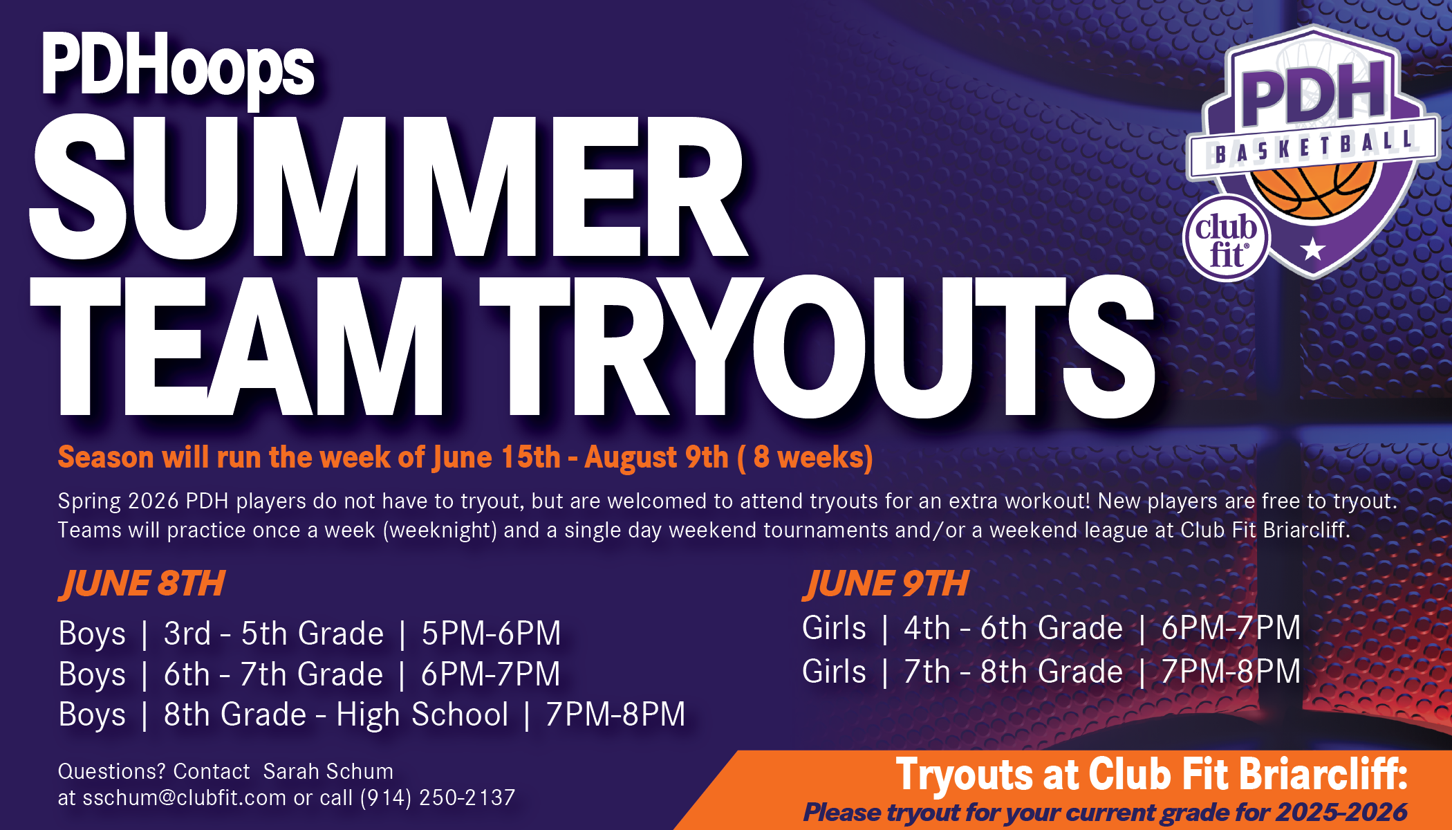PDHoops Summer Team Tryouts