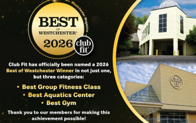 Club Fit Wins Best Gym, Aquatics Center & Fitness Classes in Westchester 2026