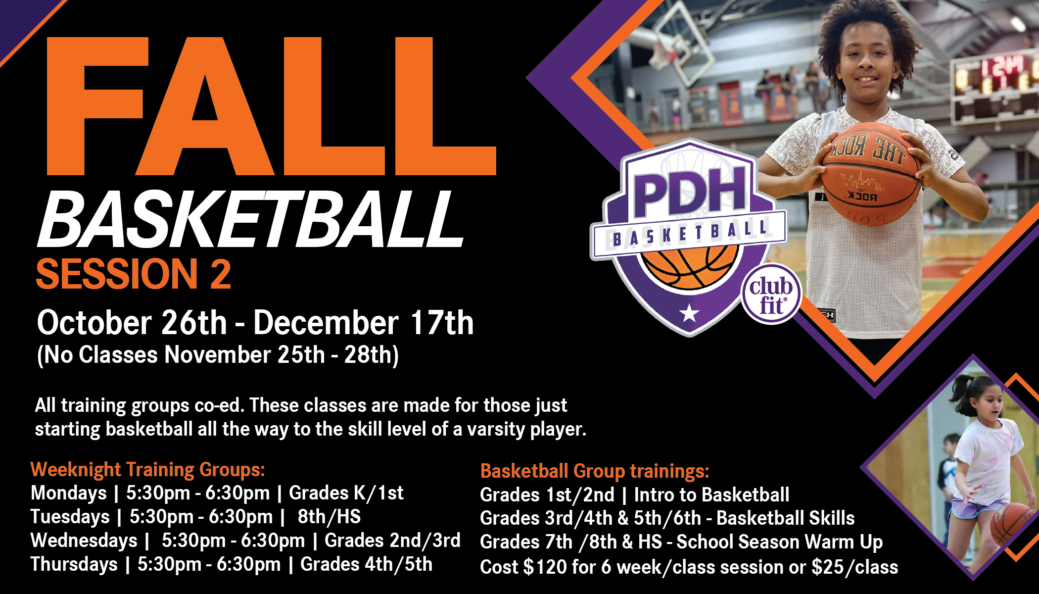 PDH Fall Basketball Session 2