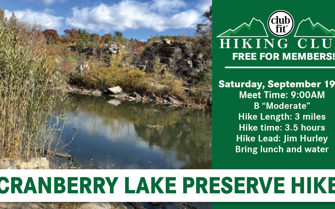 Cranberry Lake Preserve Hike