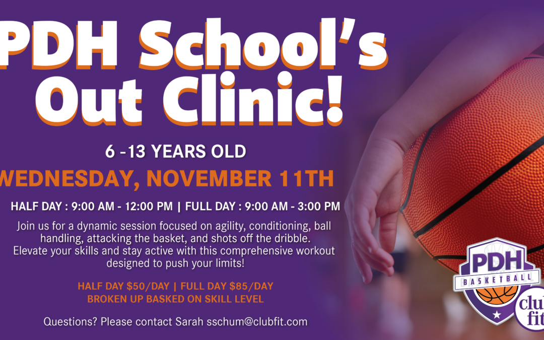PDH School's Out Camp new session