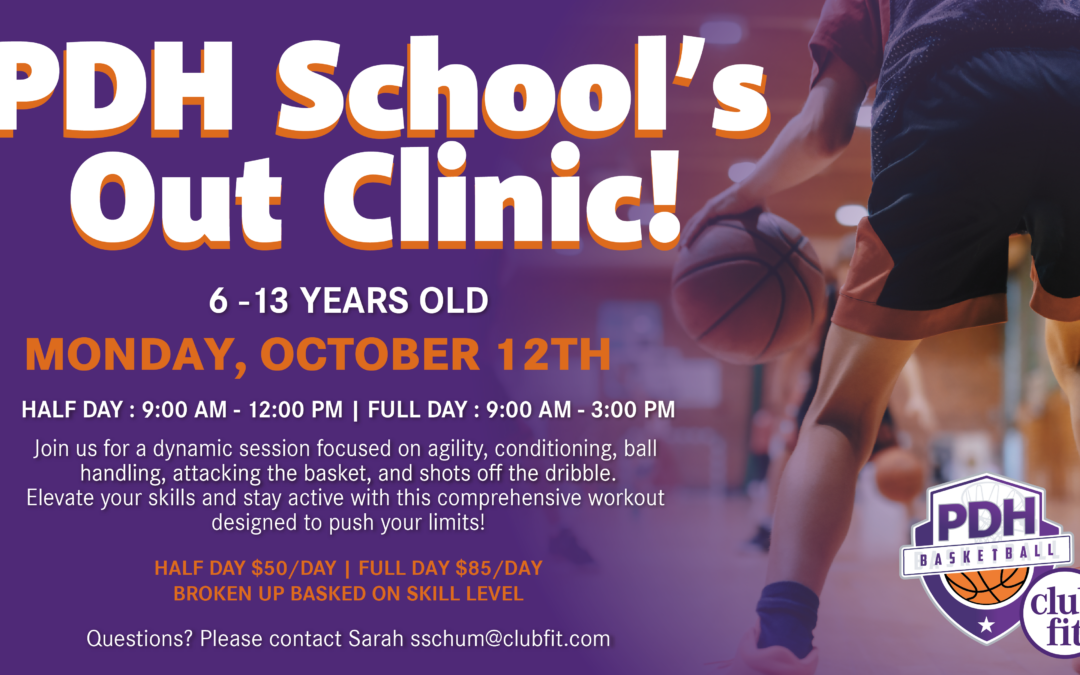 PDH School's Out Camp new session