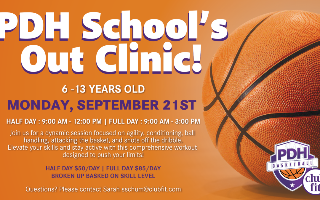 PDH School's Out Camp new session