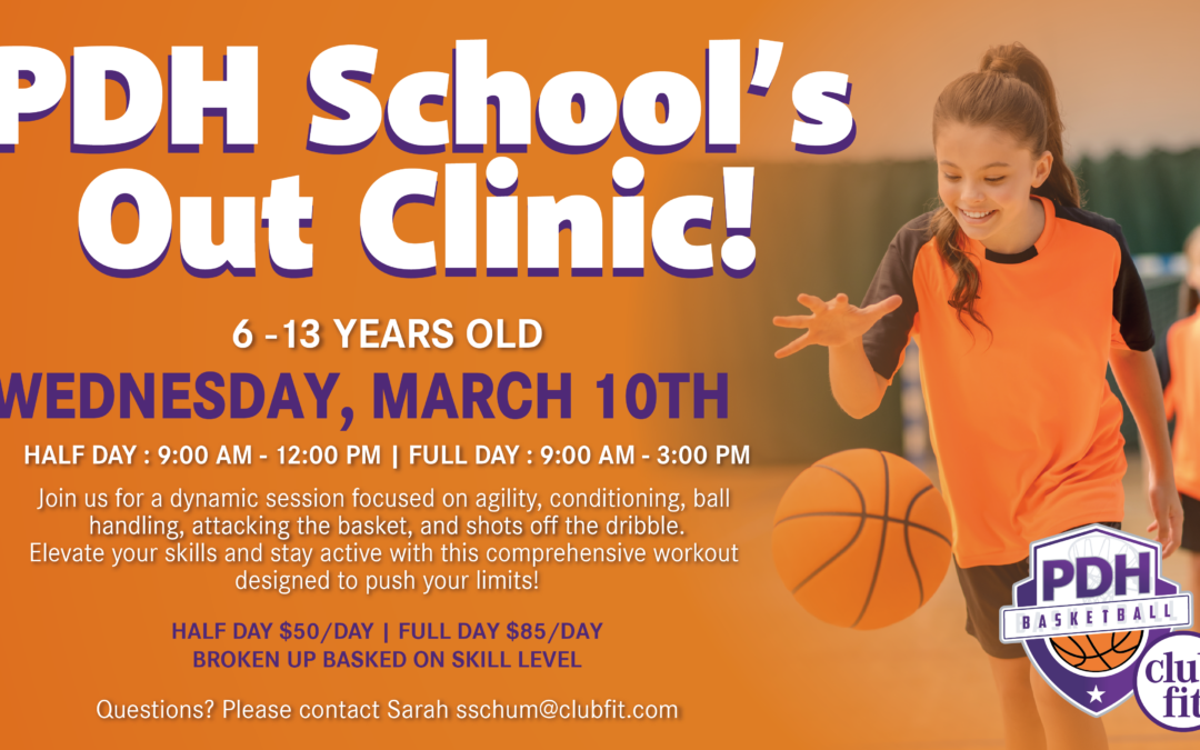PDH School's Out Camp new session