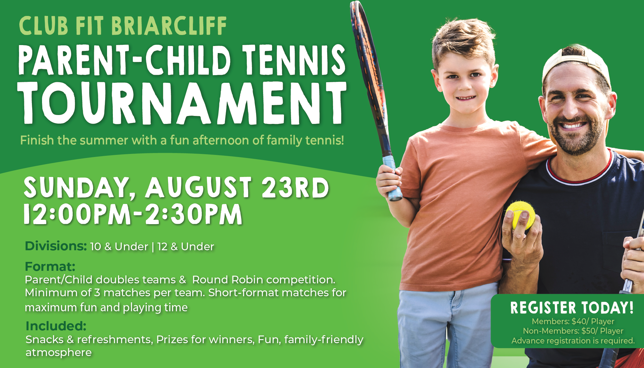 Parent-Child Tennis Tournament