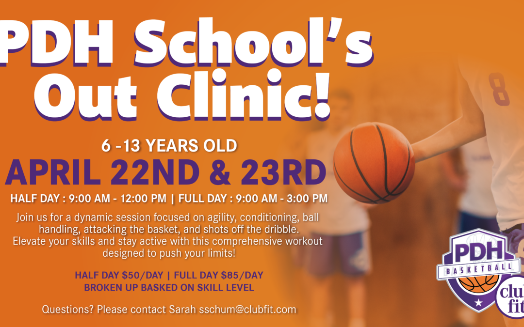 PDH School's Out Camp new session