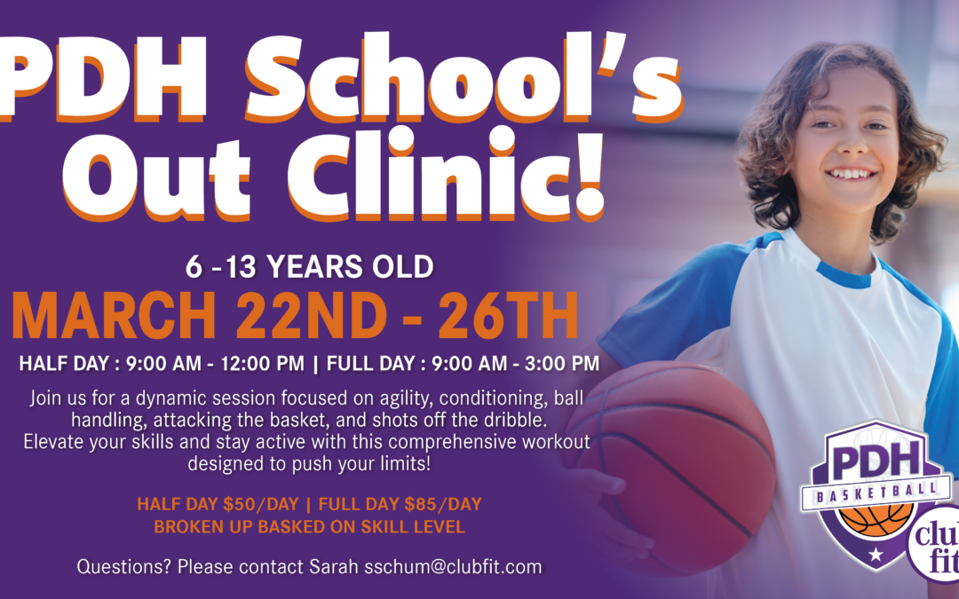 PDH School's Out Camp new session