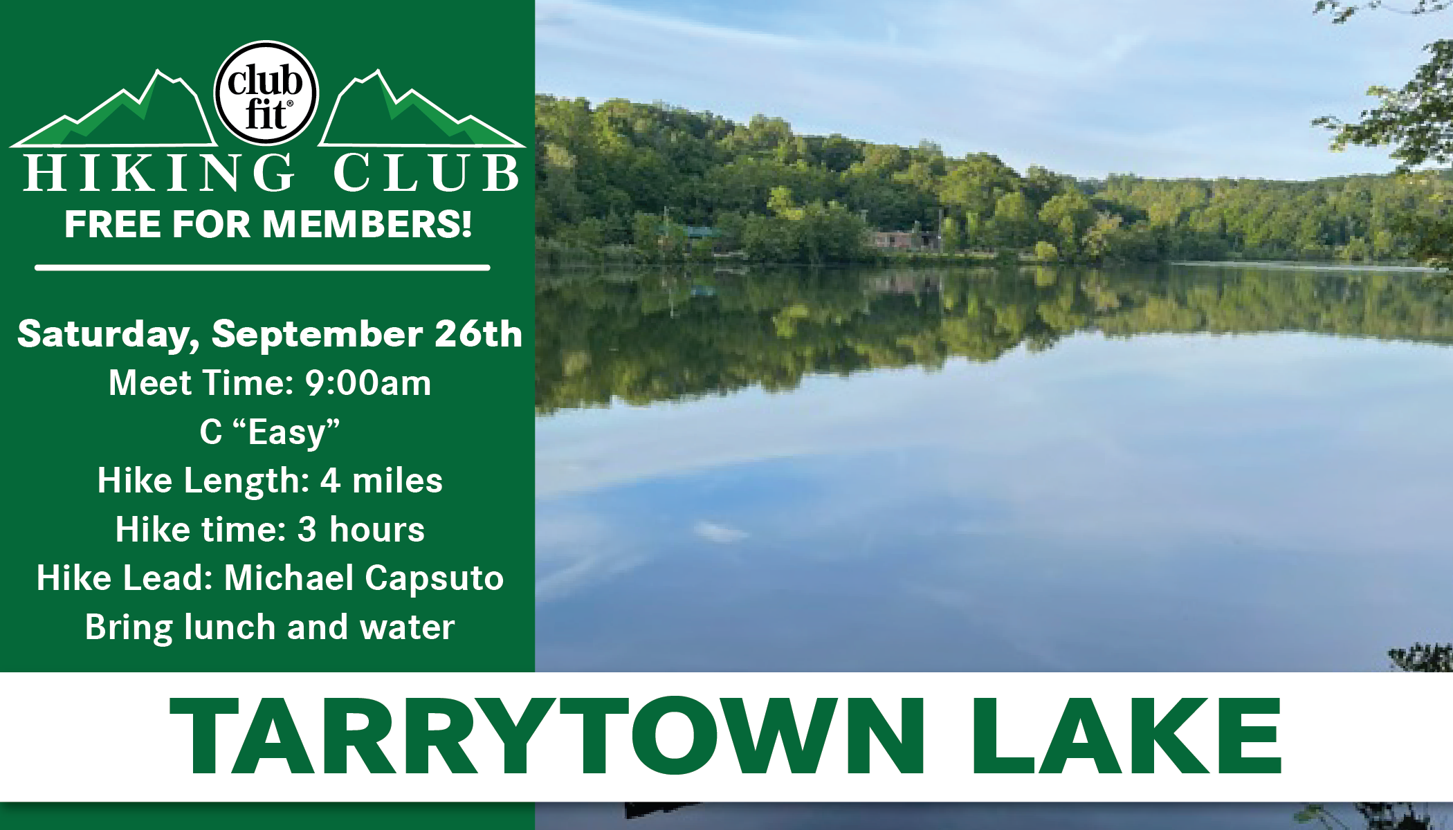 Tarrytown Lake Hike