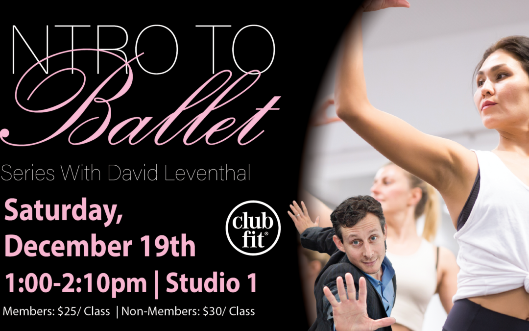 Intro to Ballet Dance Class December 19th