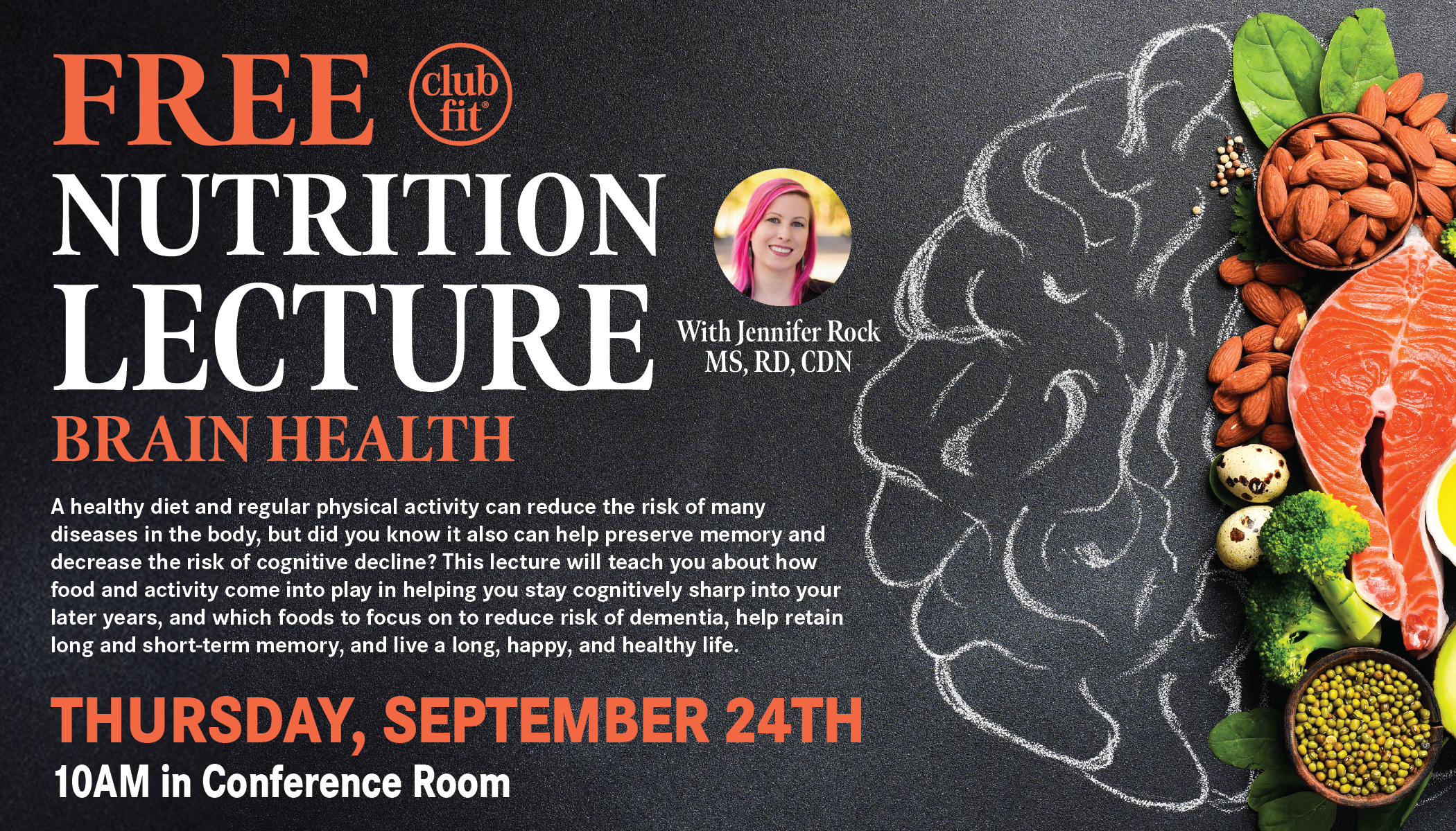FREE Nutrition Brain Health Lecture