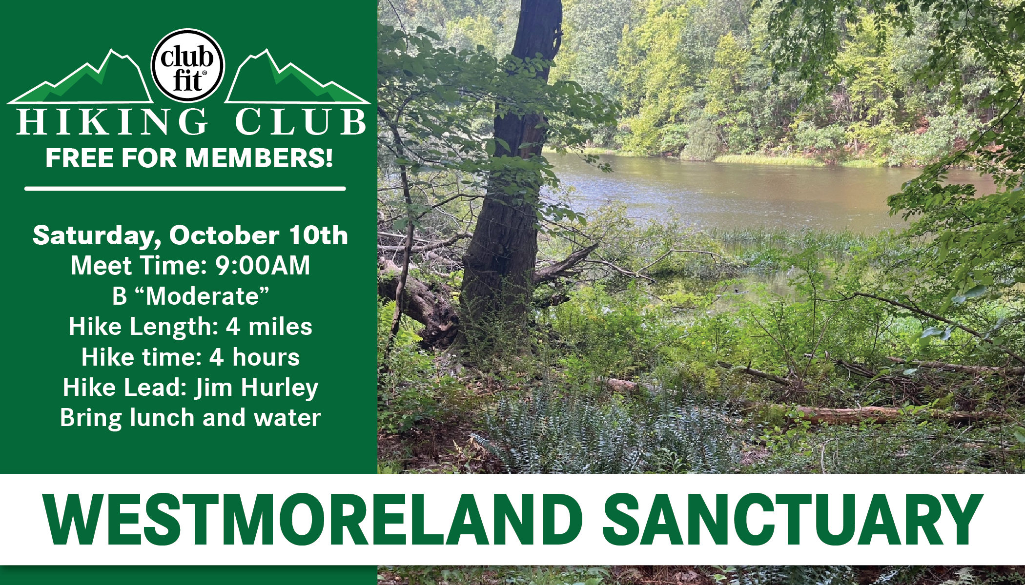 Westmoreland Sanctuary Hike