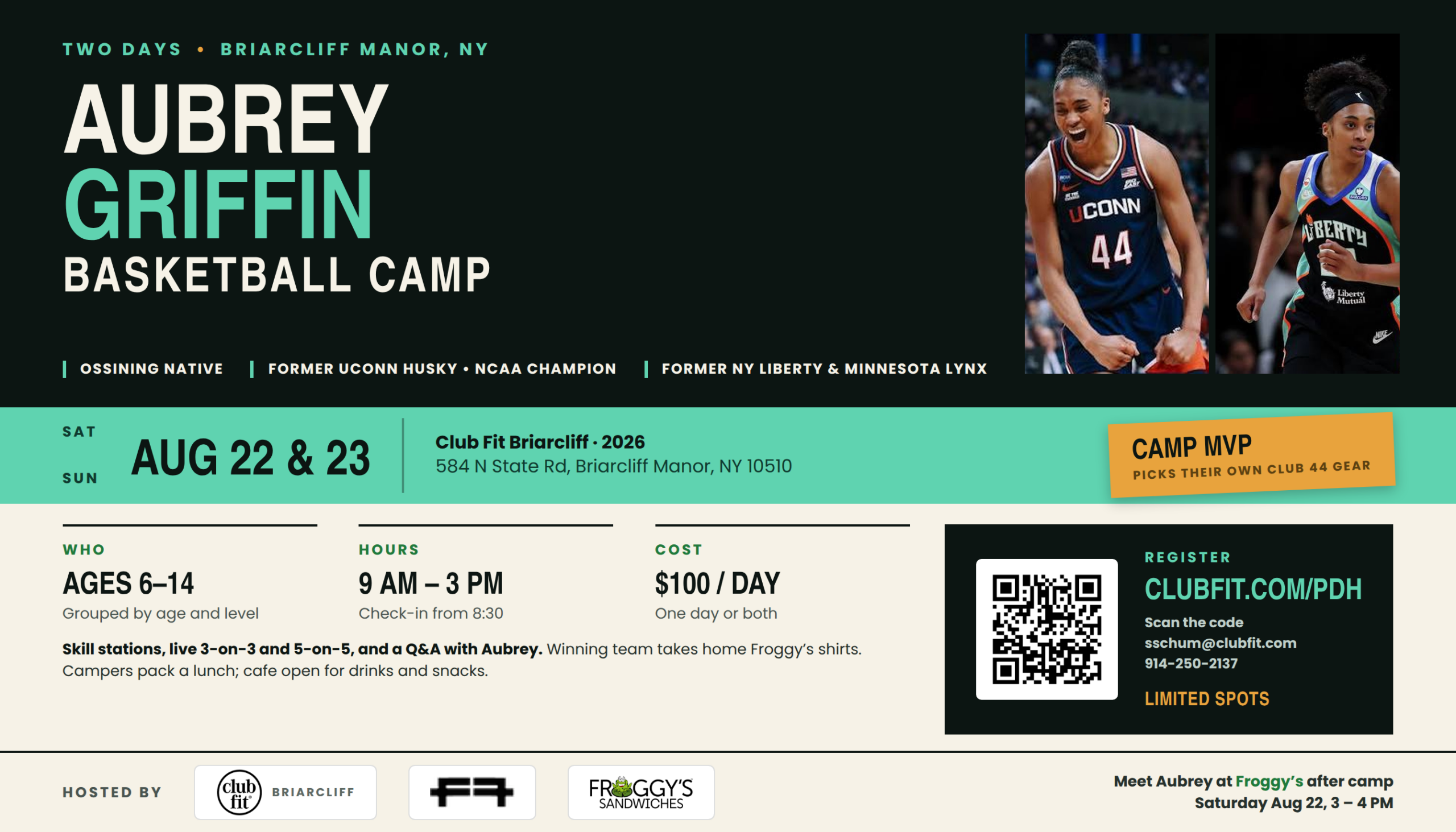 Aubrey Griffin Basketball Camp