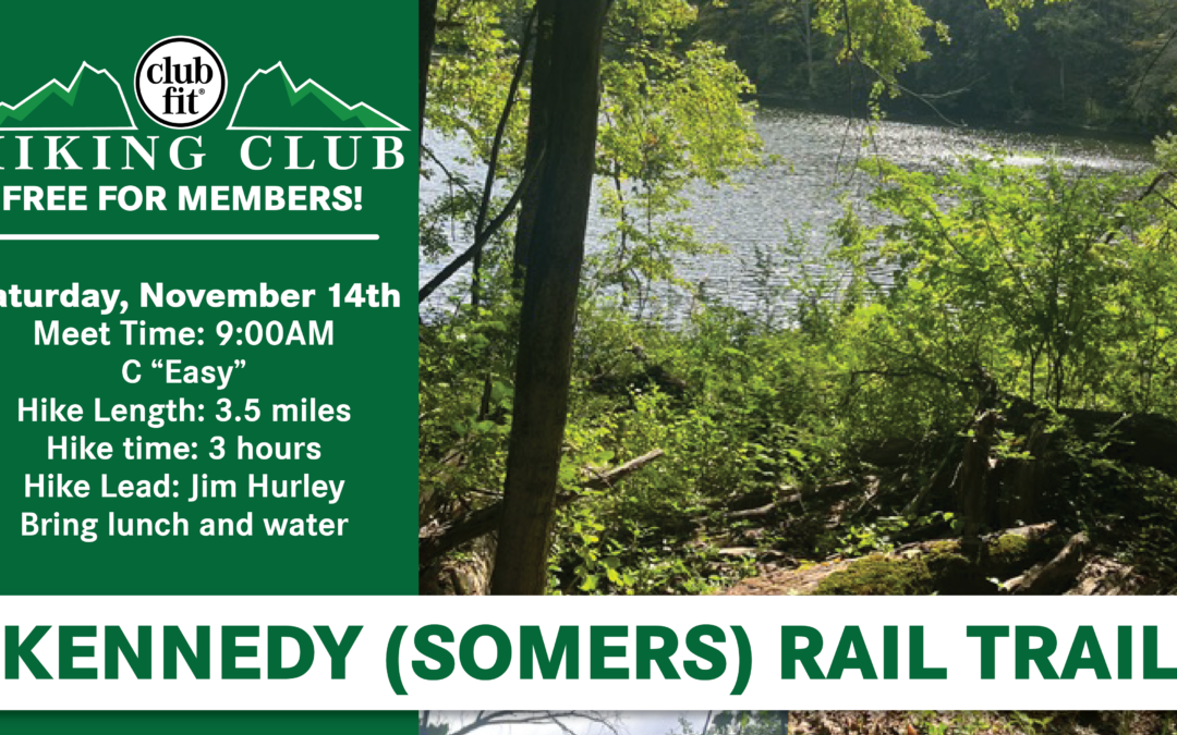 Hiking club at Kennedy Rail Trail