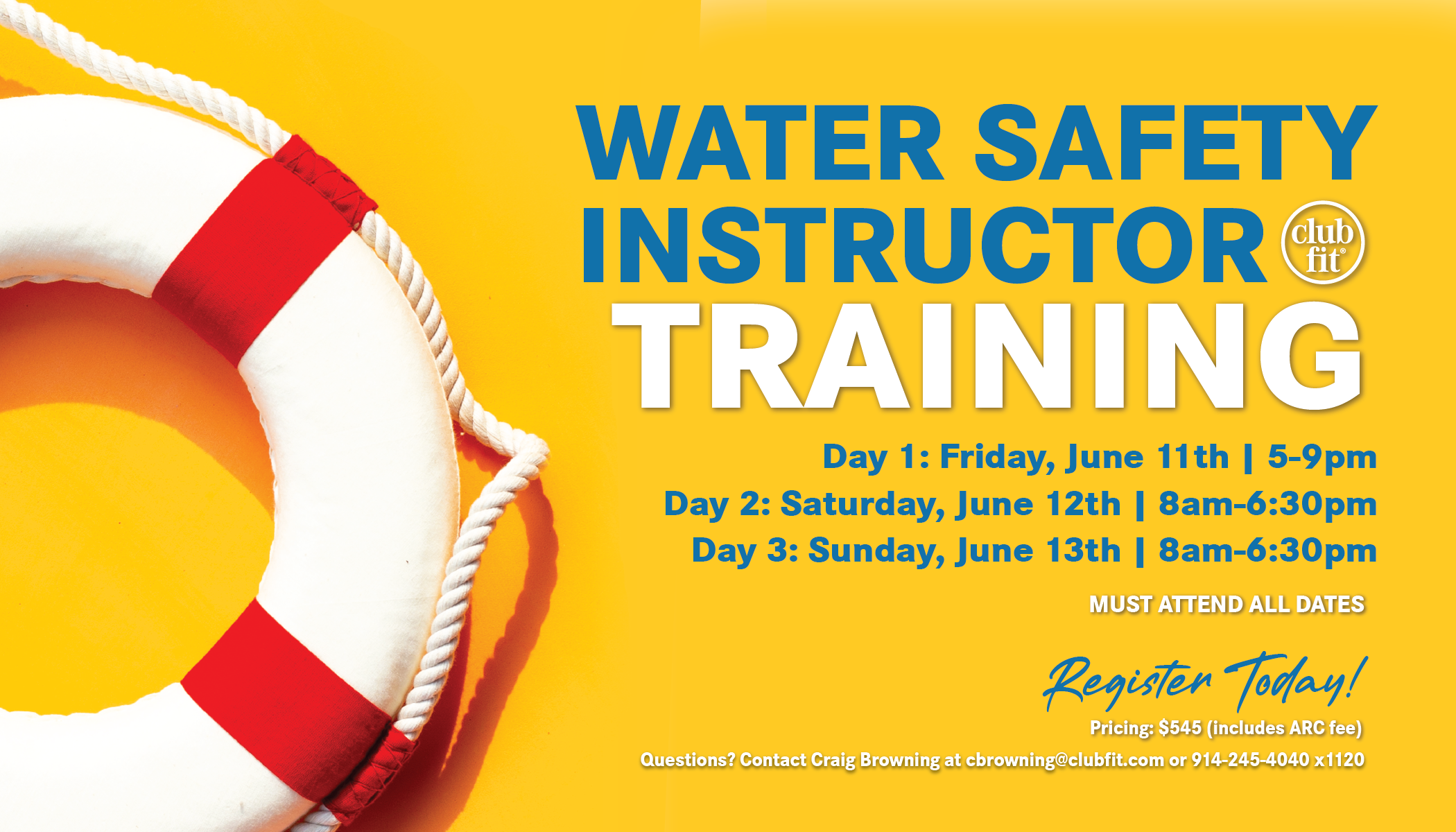 Water Safety Instructor Training