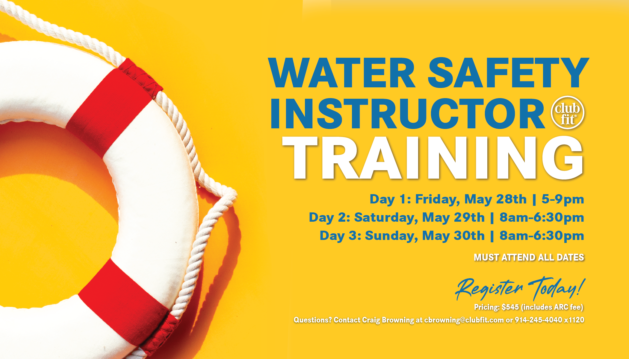 Water Safety Instructor Training
